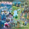 Clementoni Disney Maps 101 Dalmatians Puzzle, 1000 Pieces view 2