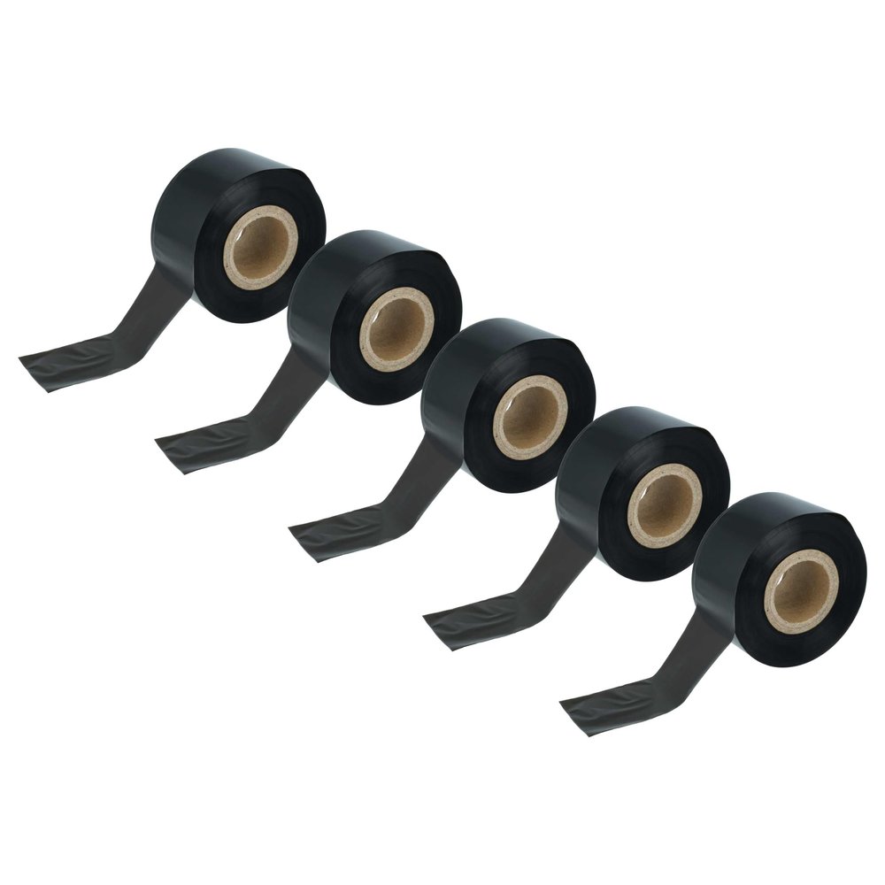 vhbw 5-Pack Thermal Transfer Ribbons Compatible with Godex EZ-1100 Plus