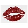 Red Lips White Placemats, Set of 6 for Dining Tables, 30.5 x 45.7 cm, Non-Slip, Heat-Resistant Kitchen Table Placemats view 1