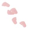 Party Time Pink Foot-Shaped Confetti view 1