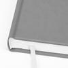 Marthiesen Condolence Book, Gray | Blind Embossing “In Silent Remembrance” | Padded Hardcover | 21 x 25 cm | 100 Pages view 3