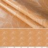 ANRO Washable Oilcloth Tablecloth, Oval, 140 x 320 cm, Mathilda Light Brown/Beige view 3