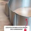 Westmark Cake Ring, Extra Tall 15 cm, 16–30 cm, Stainless Steel, Surprise view 4