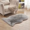 ZLLY Faux Sheepskin Rugs, 2 Pieces, High-Pile Faux Wool, Big Red, 70 × 120 cm view 2