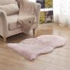 ZLLY Faux Sheepskin Rugs, 2 Pieces, High-Pile Faux Wool, Big Red, 70 × 120 cm view 3