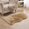 ZLLY Faux Sheepskin Rugs, 2 Pieces, High-Pile Faux Wool, Big Red, 70 × 120 cm view 4