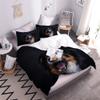 AOYNP Australian Shepherd Duvet Cover Set, 155 x 200 cm, Microfiber, with Zipper and 2 Pillowcases view 3