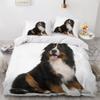 AOYNP Bernese Mountain Dog 3D-Printed Duvet Cover Set, 135 x 200 cm view 2
