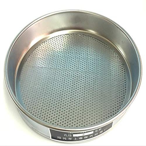 MMLFX Round Soil Sieve, 20 cm, 0.074–60 mm Aperture
