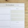 A4 Weekly Planner Notepad | Home Office Planner | Habit Tracker | To-Do List view 3