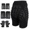 MCWJDSD Padded Shorts with 3D Hip Protection for Kids, C1, Size L view 1