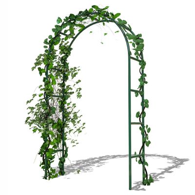 YYHJ Metal Garden Arch, Dark Green