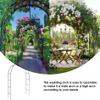 YYHJ Metal Garden Arch, Dark Green view 2