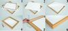 TEUTO Lea Canvas Frame with Shadow Gap, 40 x 90 cm, Beige Vintage view 3