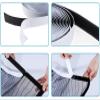 ERPENG Magnetic Screen Door Curtain 235 x 195 cm, Black view 4