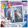 Ravensburger CreArt Disney Frozen: Best Friends Paint by Numbers Set for Kids Ages 7+, 25 x 18.3 cm view 1