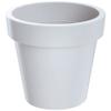 3 x Lofly Plastic Pots, White, 13.4 (L) x 13.4 (W) x 12 (H) cm view 3