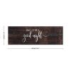 Unbranded Wooden Sign “And to All a Good Night,” 60 x 20 cm view 2