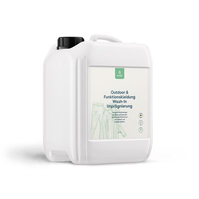 Textile Wash-In Waterproofing for Washing Machines, PFC-Free, Breathable, Eco-Friendly, Gore-Tex (5 L)