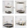 xuejuanshop Ceramic Cake and Dessert Stand Set view 2
