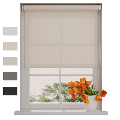 DTCH Light-Filtering Roller Blind, Sand, 105 x 275 cm