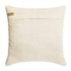 The HomeCentric Chevron Spark Decorative Pillow Cover, Ivory, Gold & Silver, 65 x 65 cm view 3