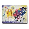 Giallobus Vassily Kandinsky “Yellow Red Blue” Canvas Print, 100L x 70W cm view 1