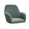 ZZDXW Chair Covers, 6-Piece Set for Kitchen Chairs, Stretch High-Back Covers with Armrests view 1