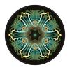 GZQIAWY Round Mandala Boho Rug, Non-Slip Soft Floor Rug, 200 x 200 cm view 2