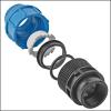 MegaHaustechnik PP Compression Fitting Ball Valve, 25 x 25 mm view 3