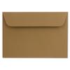 75 DIN C6 Kraft Paper Brown Envelopes, 11.4 x 16.2 cm, 90 gsm, Peel-and-Seal view 2