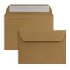 75 DIN C6 Kraft Paper Brown Envelopes, 11.4 x 16.2 cm, 90 gsm, Peel-and-Seal view 3
