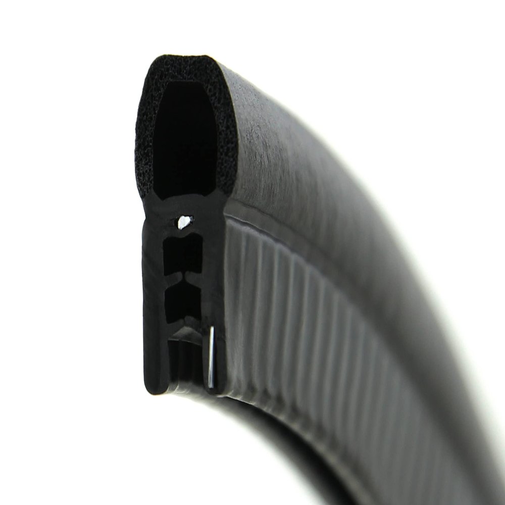 SMI DO18 EPDM Sealing Profile, 1.5–3 mm, Steel-Reinforced, Self-Clamping, 75 m
