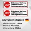 Premium “No Advertising” Mailbox Stickers, 2-Pack view 4