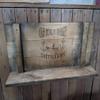 Old Dublin Whisky Wall Shelf, Vintage Wooden Mini Bar, 80 cm view 2
