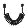 Retractable Telescopic Shower Hose, Flexible 2 m/3 m, Black, for Toilet and Bathroom view 1