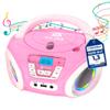Candy Kids Boombox CD Player for Kids with FM Radio and Speakers view 1