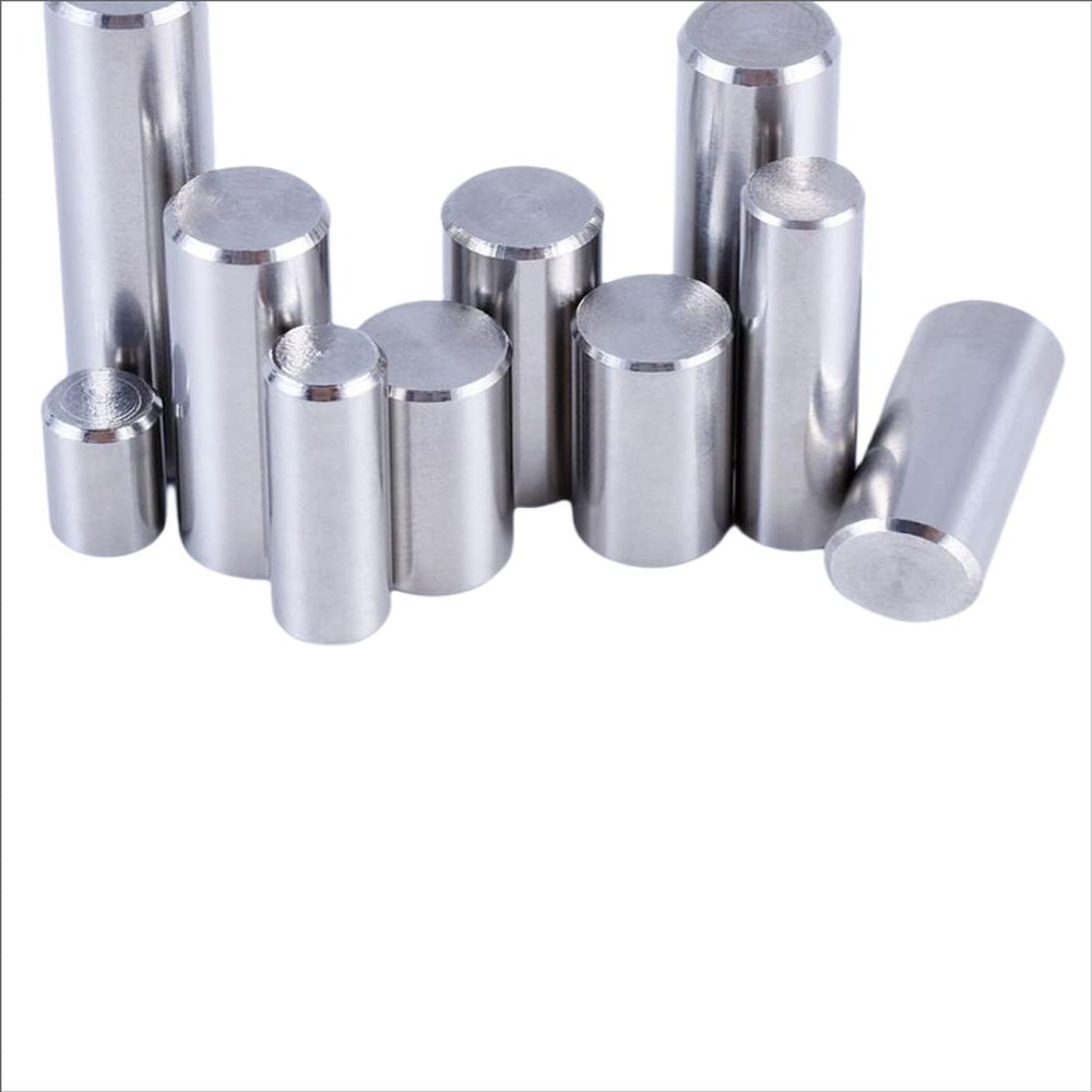 20 304 Stainless Steel Dowel Pins, 4 mm Diameter, 26 mm Total Length