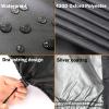 ZHANGY Rectangular Garden Table Cover, 200 x 160 x 70 cm, Waterproof Oxford Fabric view 3