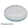 Tempered Display Glass, Decorative Kitchen Tray, 55 mm Diameter, 8 mm Thick view 2