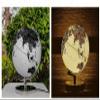 POCHY Educational Globe, Metallic Black and White, Chinese and English view 4