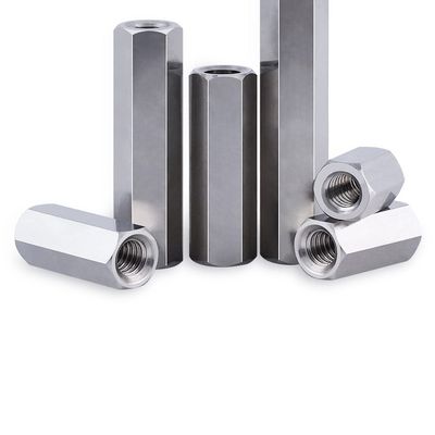 10-Piece M2 x 4 mm Hex Threaded Spacers, 12 mm Long, 304 Stainless Steel
