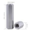 10-Piece M2 x 4 mm Hex Threaded Spacers, 12 mm Long, 304 Stainless Steel view 2