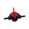PVC Pipe Connector Elbow 1/2" 3/4" Fertilizer Injector Kit with 4-Scale Flow-Control Valve, Black view 1
