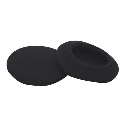 Professional Replacement Ear Pads for Over-Ear Headphones, 4.5 cm, Black, 2-Pack