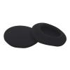 Professional Replacement Ear Pads for Over-Ear Headphones, 4.5 cm, Black, 2-Pack view 1
