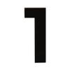 HASWARE House Number, 7.5 cm, Self-Adhesive, Black view 1
