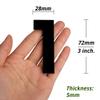 HASWARE House Number, 7.5 cm, Self-Adhesive, Black view 2