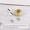 sourcing map 1 Set Jump Ring Opening Tool, Stainless Steel and Brass view 2