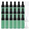 ZEOABSY 50-Pack 5 mL Mini Green Glass Dropper Bottles with Pipettes view 1